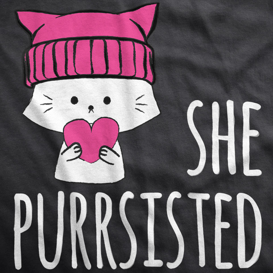 She Purrsisted Cat Pussy Hat
