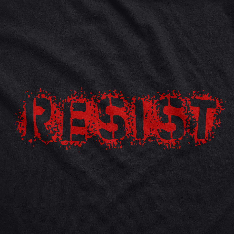 Resist Anti-Trump Shirt Design